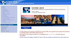 Desktop Screenshot of iccmse.org